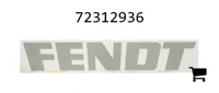 AGCO 72312936 Наклейка Fendt