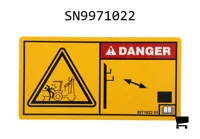 AGCO SN9971022 Декаль