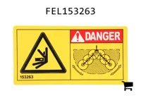 AGCO FEL153263 Декаль