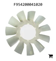 AGCO F954200041020 Лопасть вентилятора, 11 лопастей