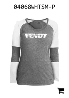 AGCO 04068WHTSM-P Женская футболка Fendt New Era® с длинным рукавом