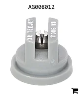 AGCO AG008012 Распылитель плоскоструйный TeeJet, расширенный диапазон, 110°, размер 06, нержавеющая сталь с цветовой кодировкой VisiFlo