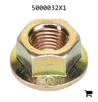 AGCO 5000032X1 Самоконтрящаяся шестигранная гайка с фланцем