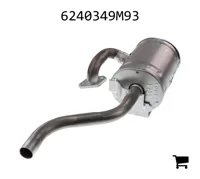 AGCO 6240349M93 Глушитель