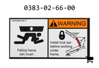 AGCO 0383-02-66-00 Декаль
