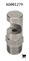 AGCO AG001279 Форсунка плоскоструйная с широким углом распыления MPT, 3/8", 4,5 GPM