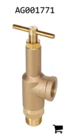 AGCO AG001771 Латунный предохранительный клапан, 3/4", 300 PSI