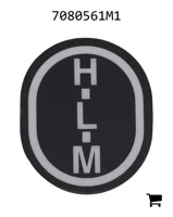 AGCO 7080561M1 Наклейка панели управления