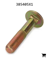 AGCO 385405X1 Болт каретный с круглой головкой и квадратным подголовком