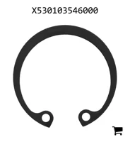 AGCO X530103546000 Стопорная шайба