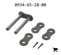 AGCO 0934-65-28-00 Соединительное звено двухрядной цепи 16B (Европейский стандарт)