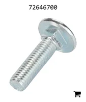 AGCO 72646700 Болт каретный с круглой головкой и квадратным подголовком