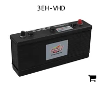 AGCO 3EH-VHD Аккумулятор Interstate