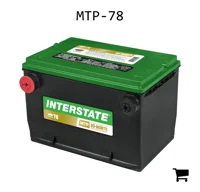 AGCO MTP-78 Аккумуляторная батарея Interstate MTP-78