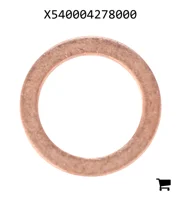 AGCO X540004278000 Уплотнительная шайба гидравлики