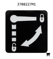 AGCO 3708227M1 Декаль