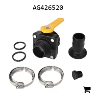 AGCO AG426520 Индуктор в сборе для коллектора 2" с полным проходом, соединения HB x A