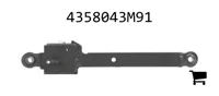 AGCO 4358043M91 Левый телескопический рычаг нижней тяги с шаровым наконечником