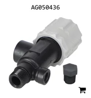 AGCO AG050436 Предохранительный клапан, 1/2"