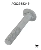 AGCO ACW2938240 Болт каретный с круглой головкой и квадратным подголовком
