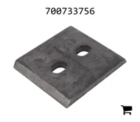 AGCO 700733756 Нож поршня пресса-подборщика, центральный