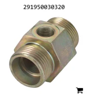 AGCO 291950030320 Фитинг контрольного порта давления