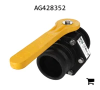 AGCO AG428352 Фланец коллектора 3" со штуцером