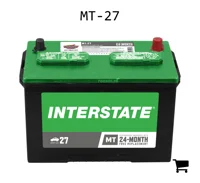 AGCO MT-27 Аккумуляторная батарея Interstate MT-27
