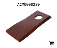 AGCO ACM0000250 Нож дисковой косилки с вращением против часовой стрелки, 11 градусов