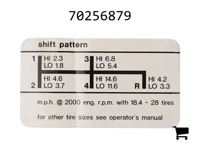 AGCO 70256879 Декаль