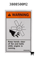 AGCO 3808500M2 Декаль