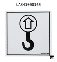 AGCO LA341000165 Декаль