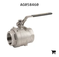 AGCO AG058460 Кран шаровый 3" из нержавеющей стали