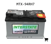 AGCO MTX-94RH7 Аккумуляторная батарея Interstate MTX-94R/H7