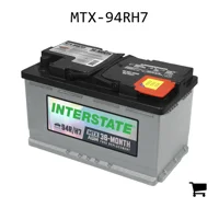 AGCO MTX-94RH7 Аккумуляторная батарея Interstate MTX-94R/H7