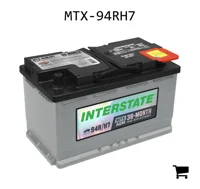 AGCO MTX-94RH7 Аккумуляторная батарея Interstate MTX-94R/H7