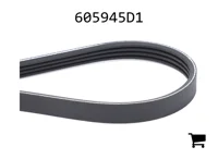 AGCO 605945D1 Поликлиновой ремень, профиль PK4