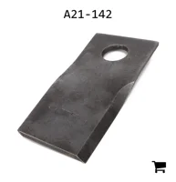 AGCO A21-142 Левый нож дисковой косилки 18 градусов, обратный скос