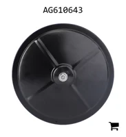 AGCO AG610643 Боковое зеркало круглое, диаметр 8 дюймов