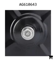 AGCO AG610643 Боковое зеркало круглое, диаметр 8 дюймов