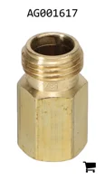 AGCO AG001617 Корпус латунной форсунки TeeJet, тип T, 1/8" X 11/16"