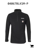 AGCO 04067BLKSM-P Футболка Fendt Carhartt с молнией 1/4