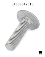 AGCO LA350342513 Болт каретный с круглой головкой и квадратным подголовком