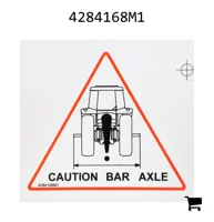 AGCO 4284168M1 Декаль