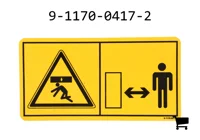 AGCO 9-1170-0417-2 Декаль