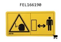 AGCO FEL166190 Декаль