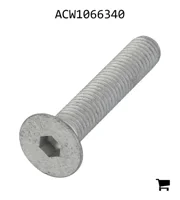 AGCO ACW1066340 Винт с потайной головкой и шлицем