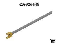 AGCO W10006640 Вилка и труба серии AB6