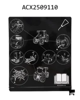 AGCO ACX2509110 Декаль