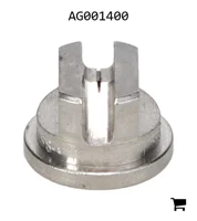 AGCO AG001400 Наконечник распылителя стандартный, ровный плоскоструйный, нержавеющая сталь, размер 01, 80⁰